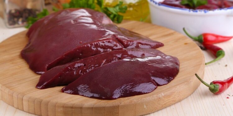 Gan bò, gan lợn rất giàu sắt