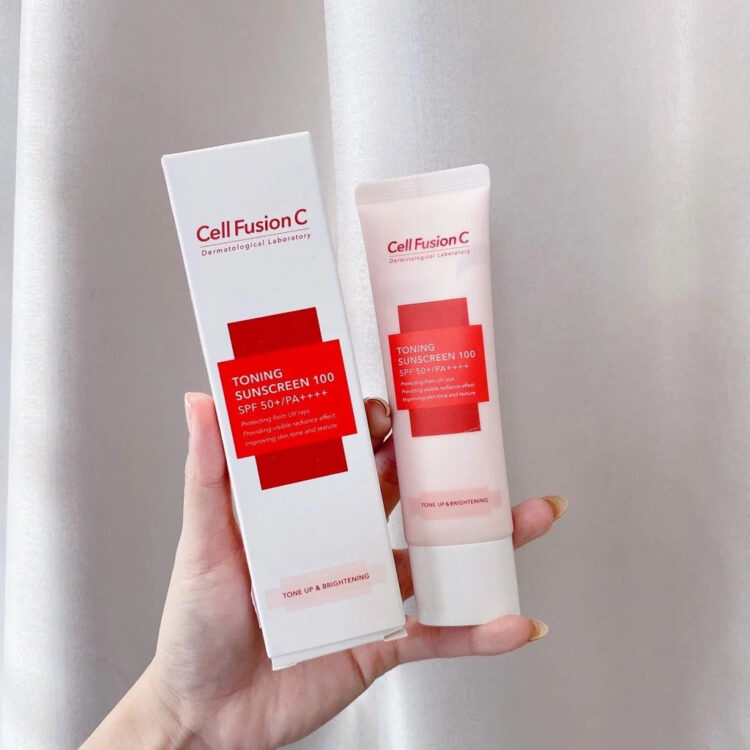 Kem chống nắng  Cell Fusion C Toning SPF50+