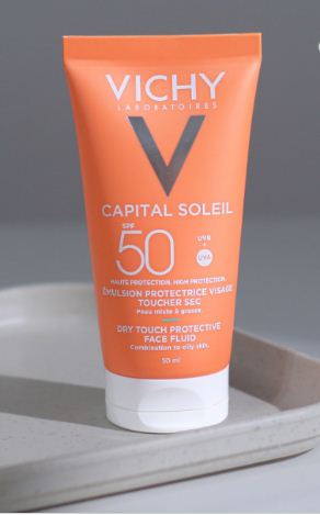 Kem chống nắng Vichy Capital Soleil Mattifying Dry Touch Face Fluid SPF50+