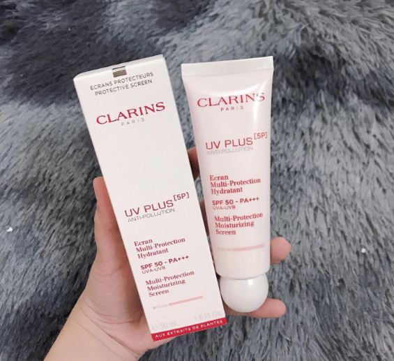 Kem chống nắng Clarins UV PLUS - Anti-Pollution SPF50