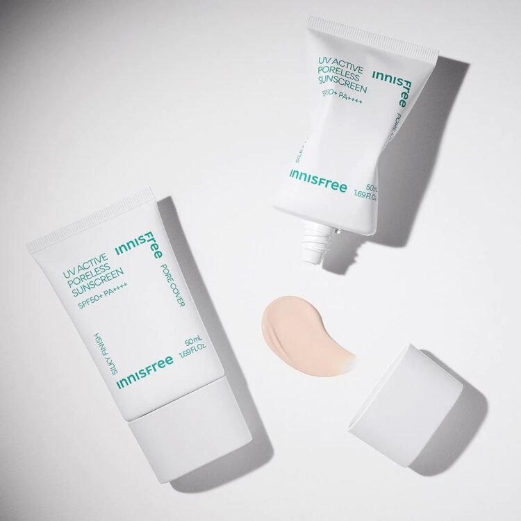  Innisfree xanh lá  UV Active Poreless 