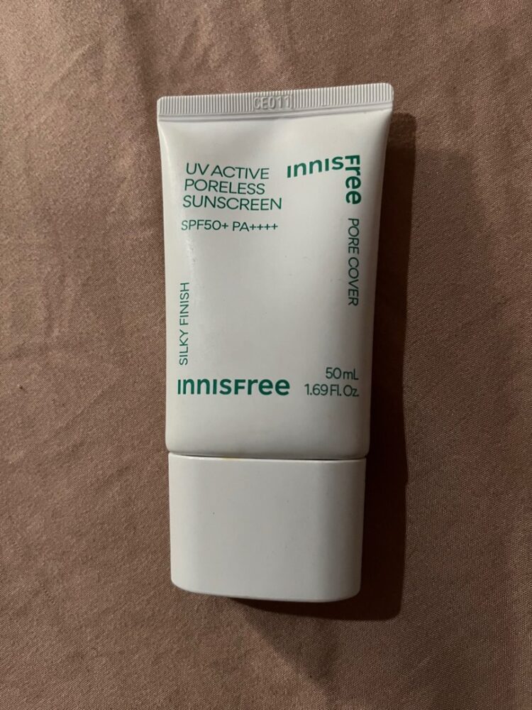 kem chống nắng innisfree nâng tone che khuyết điểm