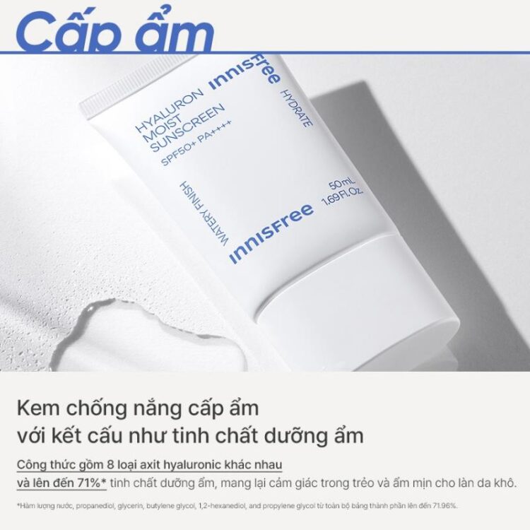 kem chống nắng dưỡng ẩm giá 500k