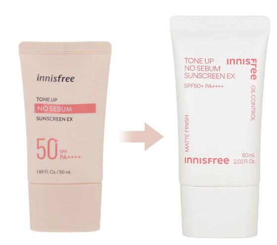 Review kem chống nắng Innisfree Tone Up No Sebum SPF50 PA++++