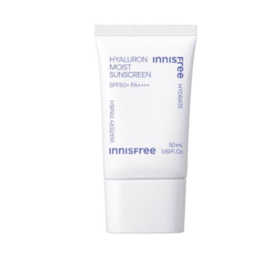 Kem chống nắng Innisfree tím Hyaluron  SPF50 PA++++ : dưỡng ẩm chuyên sâu Kem chống nắng Innisfree tím Hyaluron  SPF50 PA++++ : dưỡng ẩm chuyên sâu 