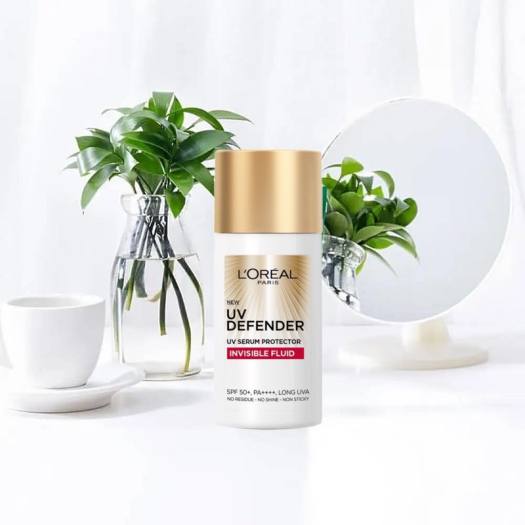 Kem chống nắng Loreal đỏ UV Defender Invisible Fluid